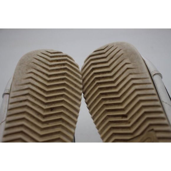 Nike Classic Cortez Women's Sz 7.5 White Black Leather Running Shoes 807471-101 - Picture 10 of 12